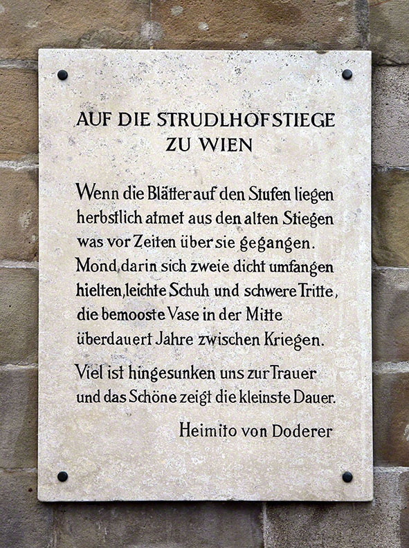 Wien Strudlhofstiege