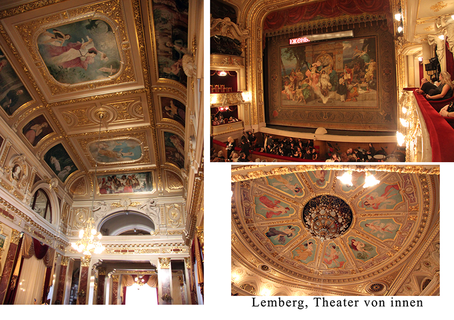 Lemberg, Theater, Innenansicht