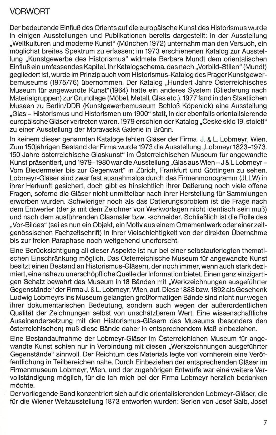 Lobmeyr Orienatlisierende Gläser