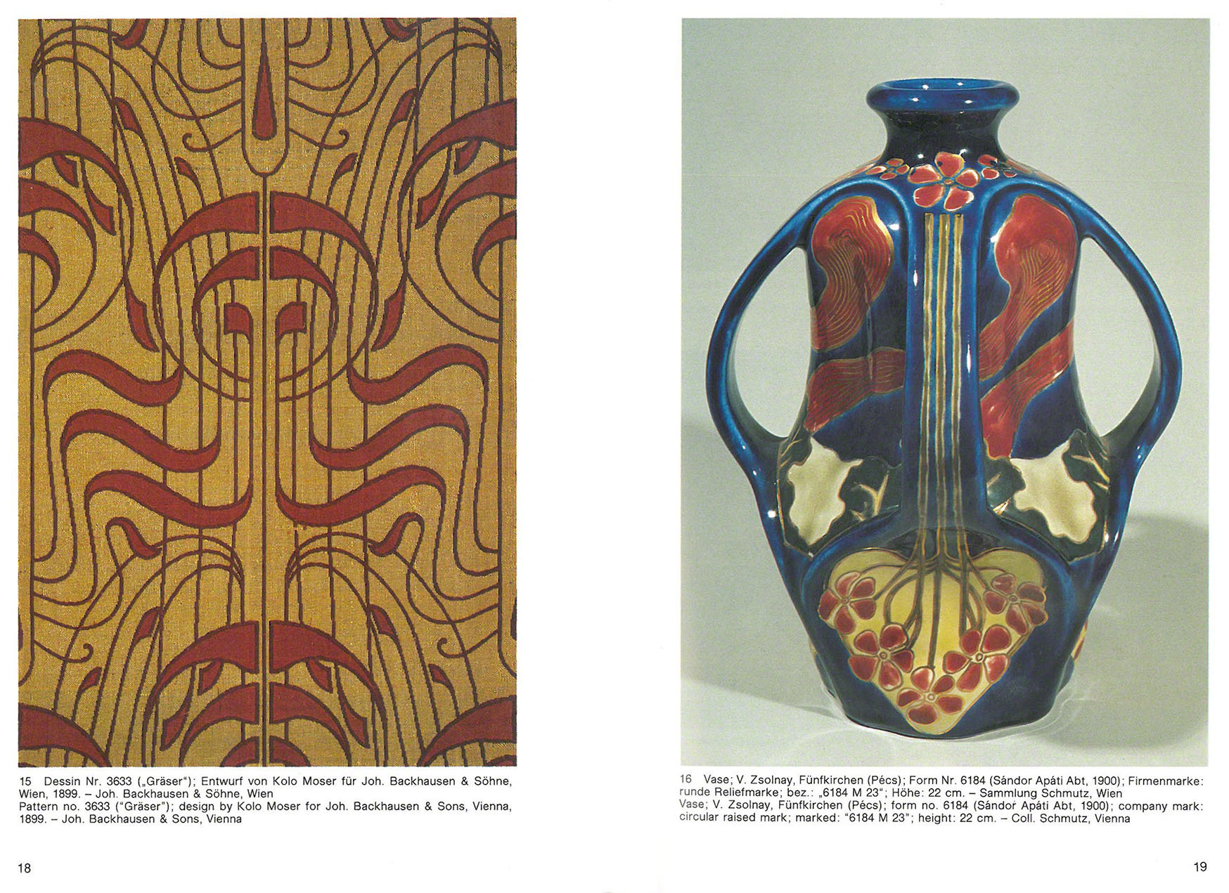 Blühender Jugendstil - Farben Formen Dekore