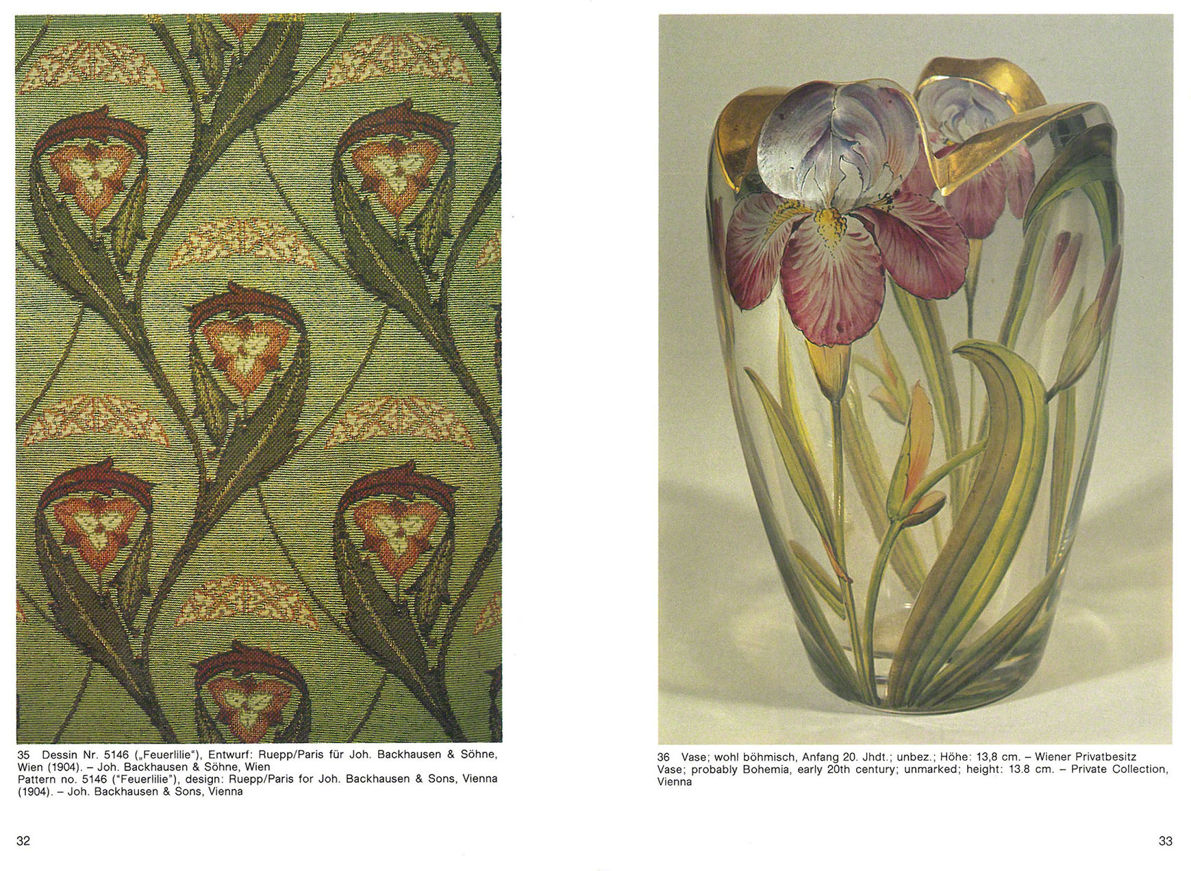 Blühender Jugendstil - Farben Formen Dekore