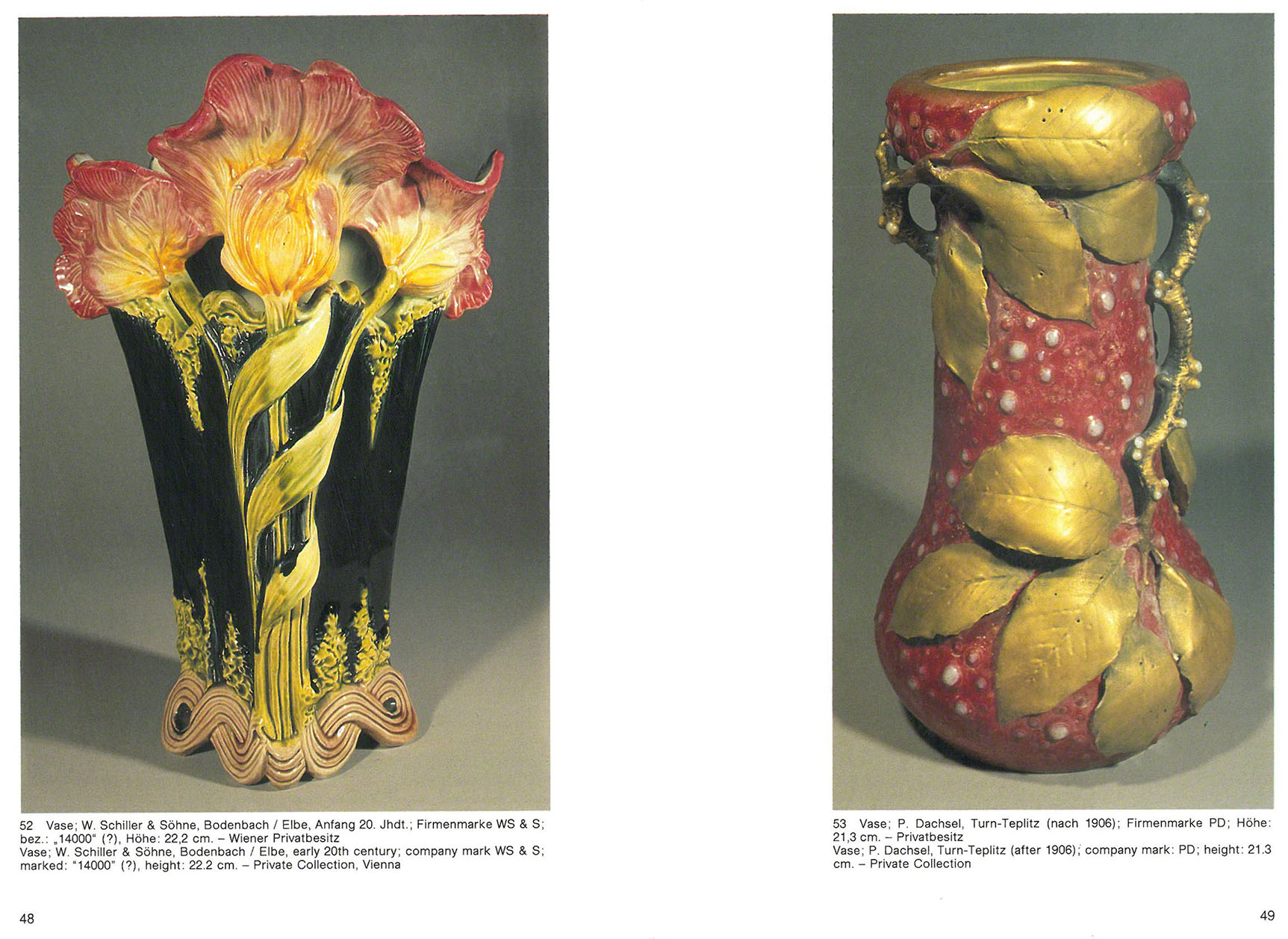 Blühender Jugendstil - Farben Formen Dekore