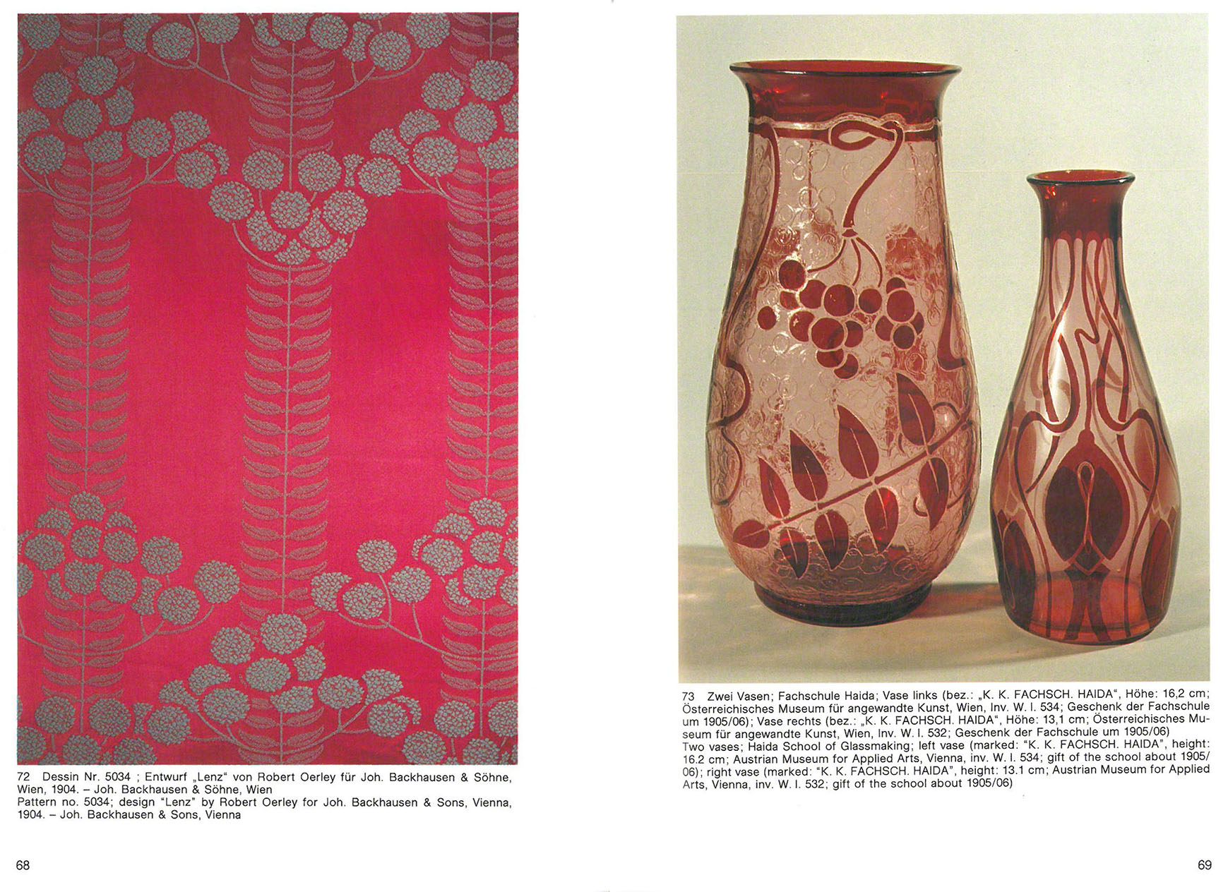 Blühender Jugendstil - Farben Formen Dekore