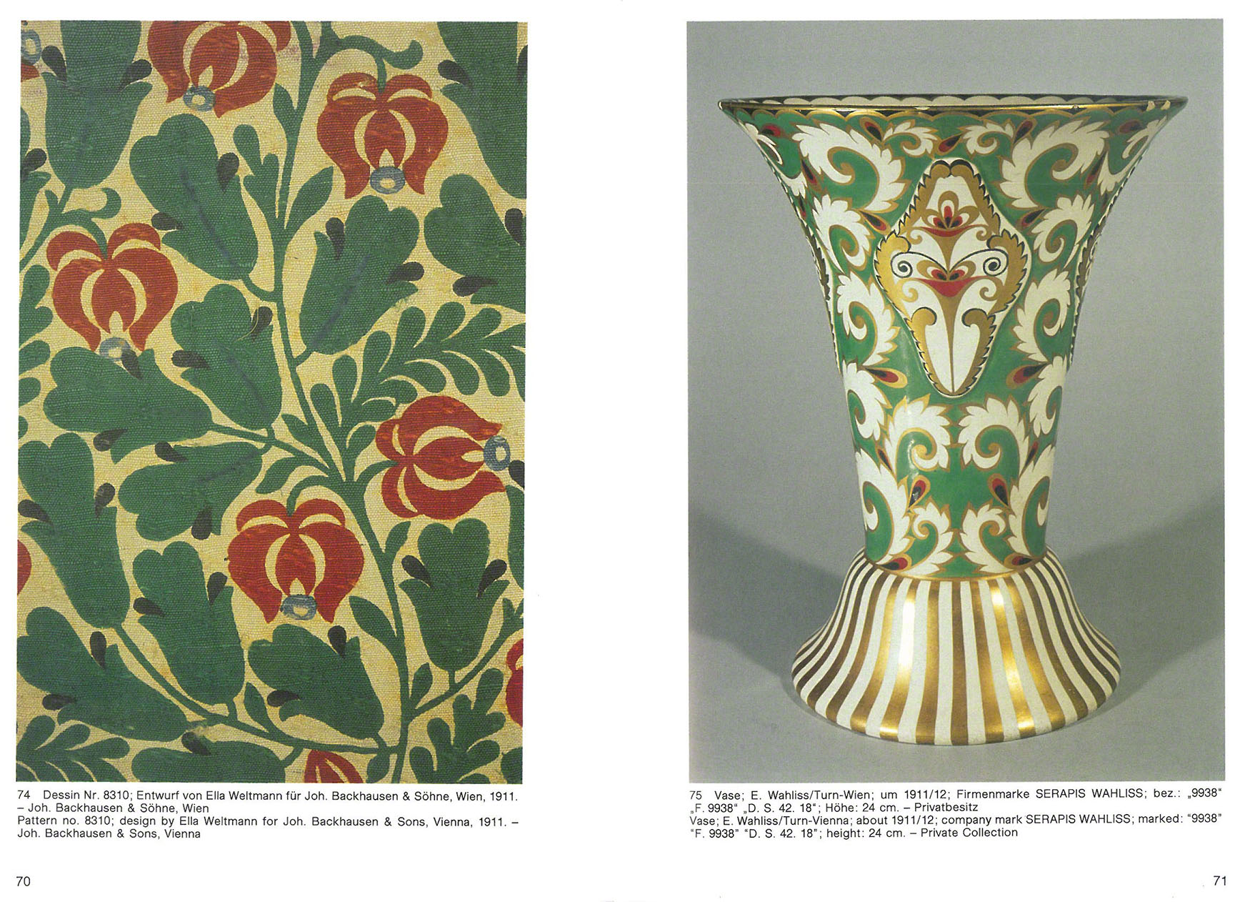 Blühender Jugendstil - Farben Formen Dekore