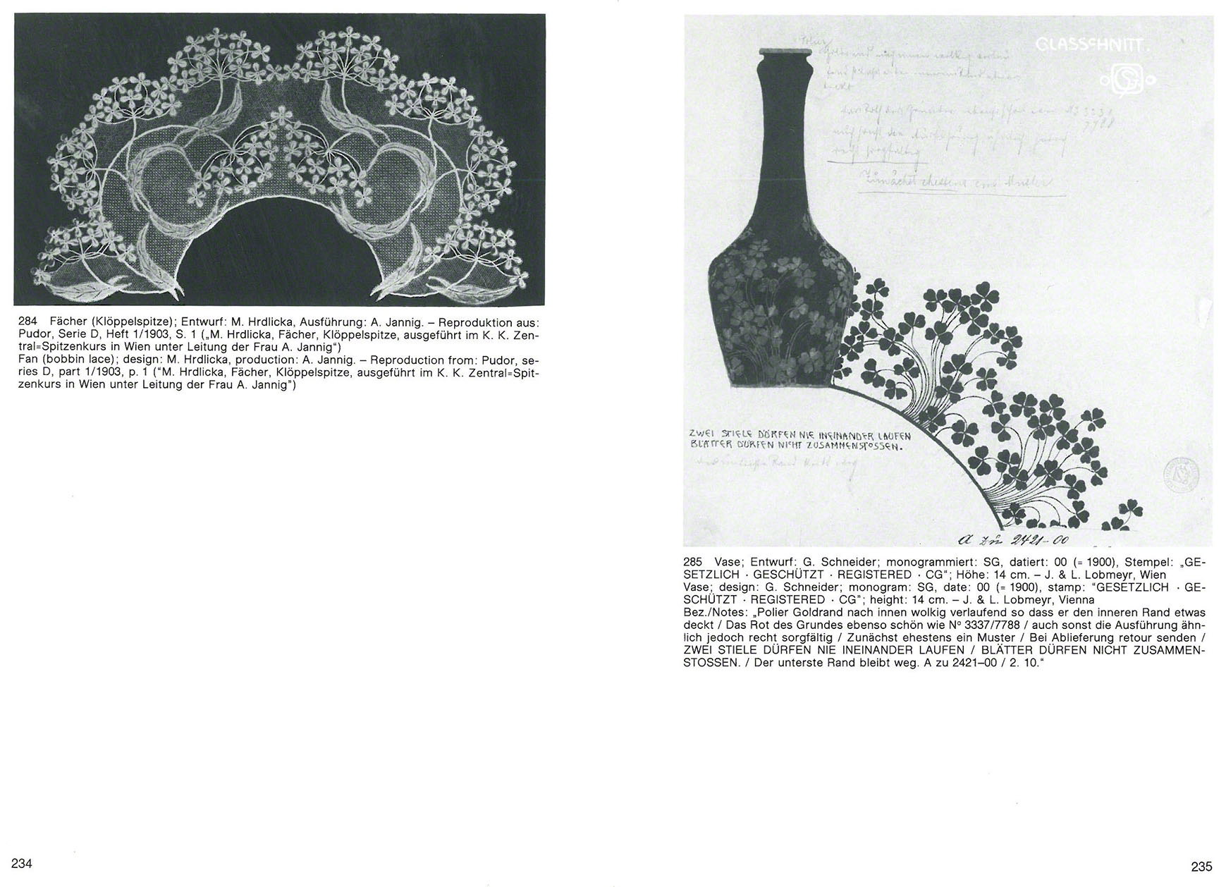 Blühender Jugendstil - Farben Formen Dekore
