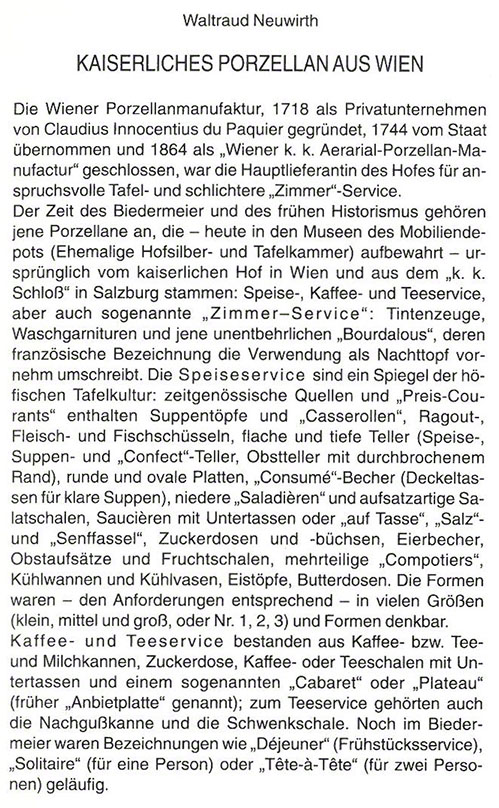 Kaiserliches Porzellan Wien