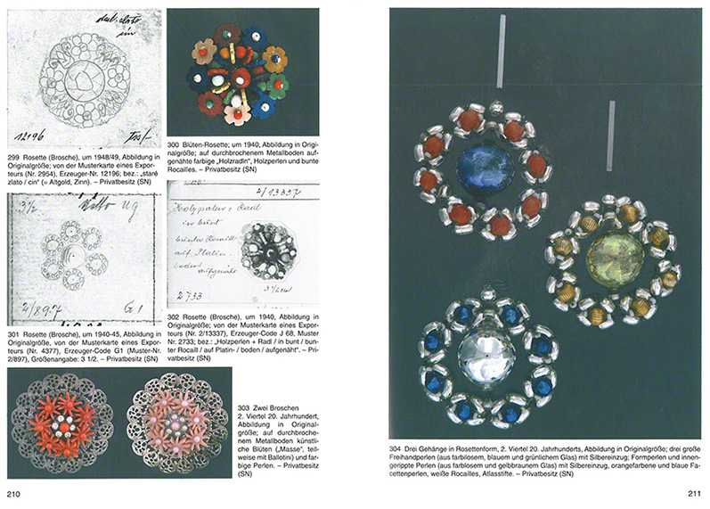 Glasperlen-Christbaumschmuck aus Böhmen